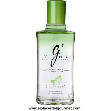 G' VINE Floraison ginebra de Francia botella 70