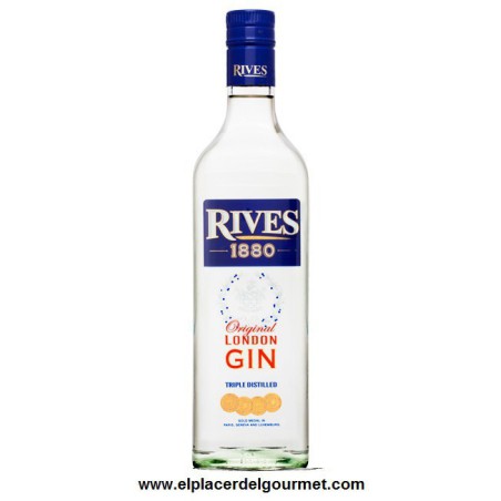 1880 GIN RIVES BOT. 70 CL.
