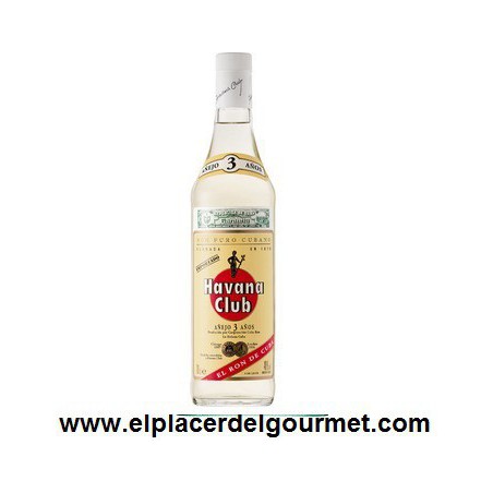 RHUM HAVANA CLUB 3 AÑOS BOT.70 CL.