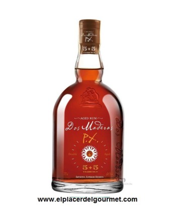 RON DOS MADERAS 5+3 AÑOS BOT. 70CL.