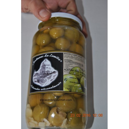 ACEITUNA VERDIAL PARTIDA ALIÑADA 1.35 KILO. Acheter 5 unités avec une réduction de 20%