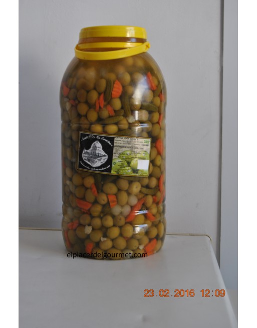 ACEITUNA VERDIAL PARTIDA ALIÑADA 7.35 KILO ACEITUNA VERDIAL PARTIDA ALIÑADA 7.35 KILO
