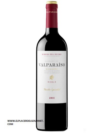 TINTO MARQUÉS DE VALPARAISO ROBLE 75CL.