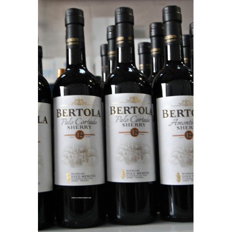 BODEGAS BERTOLA vino PALO CORTADO 12 AÑOS 75 CL D.O. Jerez Xérès Sherry