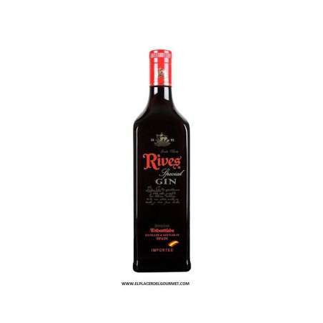 GIN RIVES PREMIUM TRIDESTILADA BOT. 70 cl 