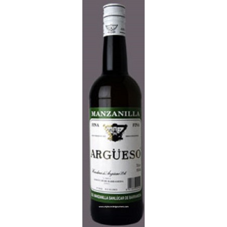 Manzanilla sherry wine cellars Argueso 75cl .