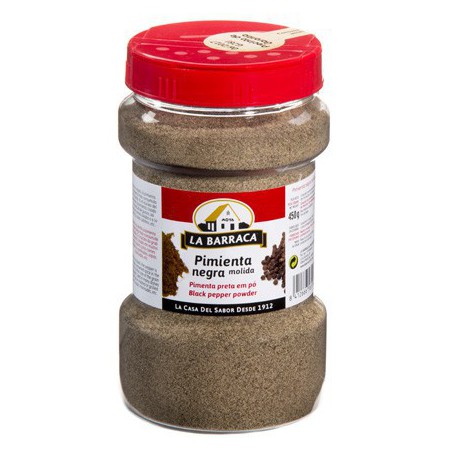 caserne de poivre noir moulu pot 450g
