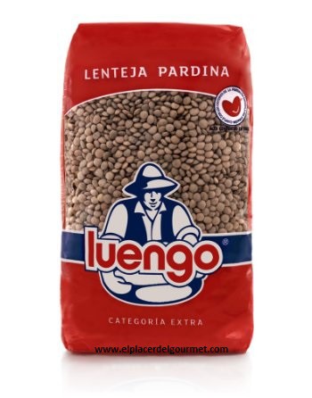 luengo pardina lentils 500 grams package