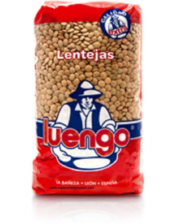 luengo pardina lentils 500 grams package