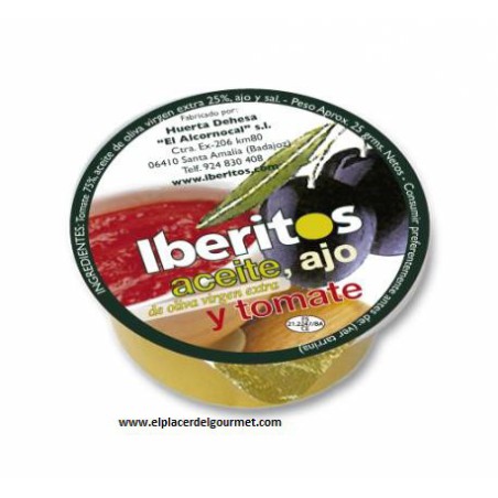 Oil, garlic and tomato "Iberitos" (25gx45uds)