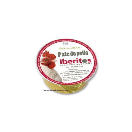 Pate poulet "Iberitos" (25g x 45 pcs)