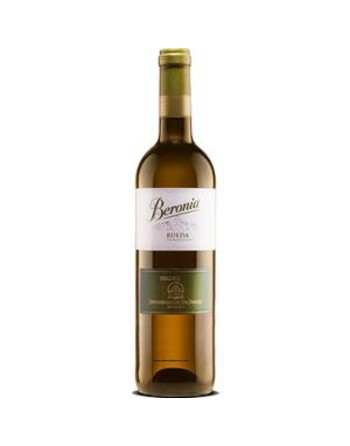 Vino blanco beronia rueda verdejo 75 cl. compra 6 botellas con un 5% e descuento