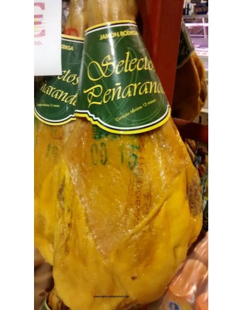 Jamon serrano sélectionner Salamanca Peñaranda 7,5 kilos. 5 UNITES D'AFFICHAGE acheter un rabais de 5%