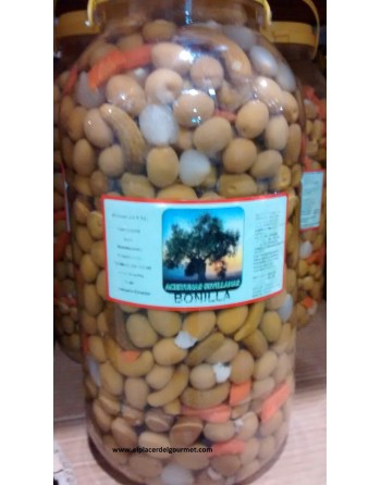 Bonilla gazpachas olives canister 5 kilos. Buy 5 units with a 10% discount