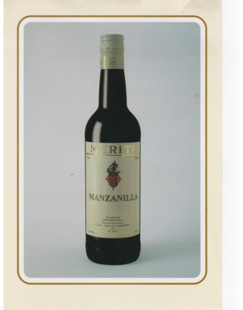Merit Manzanilla sherry wine bot. 75 cl.