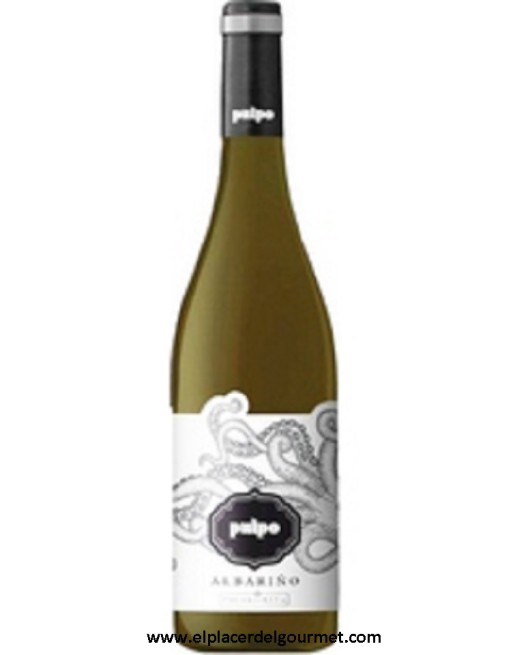 Vino Blanco Albariño Pulpo 75 cl.