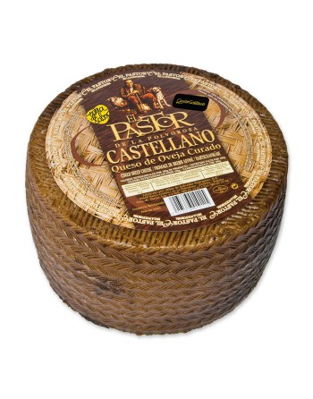 Queso zamorano D.O. de Oveja curado el pastor pieza de 3 kilos. 31 euros