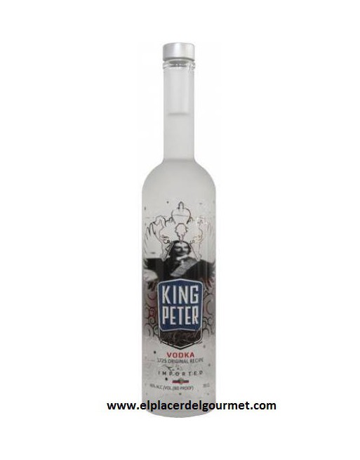 KING PETER vodka 1.75 L  compra 3 unidades con un 20% de descuento  