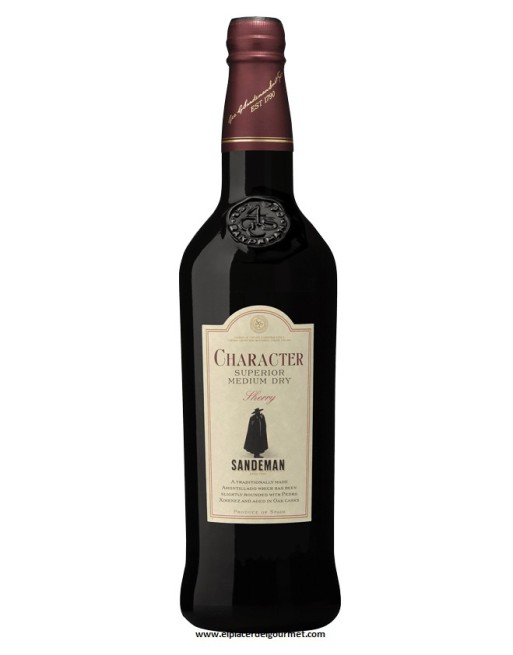 DO Jerez-Xérès-Sherry Sandeman Character Medium Dry Amontillado bot. 75 cl.