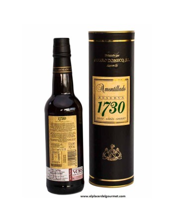 D.O. Sherry Xérès-Sherry Amontillado 1730 Alvaro Domecq vin VORS bot. 37,5 cl.