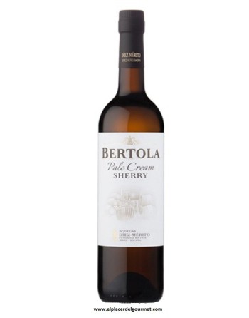 DO Jerez-Xérès-Sherry Pale crème Bertola 75 CL Bodegas Díez Merito
