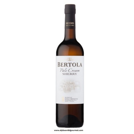 DO Jerez-Xérès-Sherry Pale crème Bertola 75 CL Bodegas Díez Merito