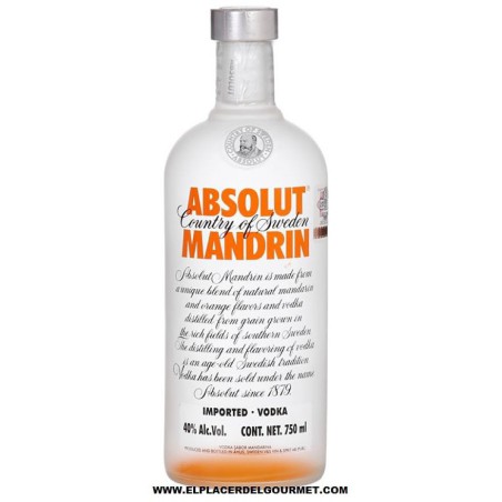 VODKA ABSOLUT MANDARIN  70 CL