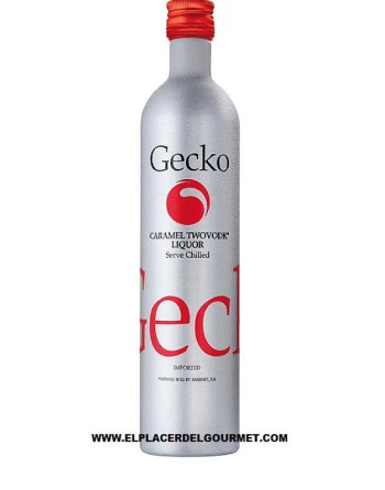 Wodka karamell Gecko 70 cl