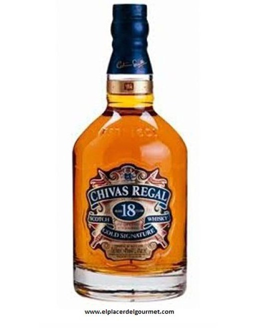 SCOTCH WHISKY MALTA DE 18 AÑOS CHIVAS REGAL 70 CL