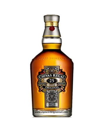 SCOTCH WHISKY MALTA DE 25 AÑOS CHIVAS REGAL 70 CL