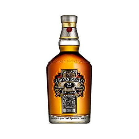 SCOTCH WHISKY MALTA DE 25 AÑOS CHIVAS REGAL 70 CL