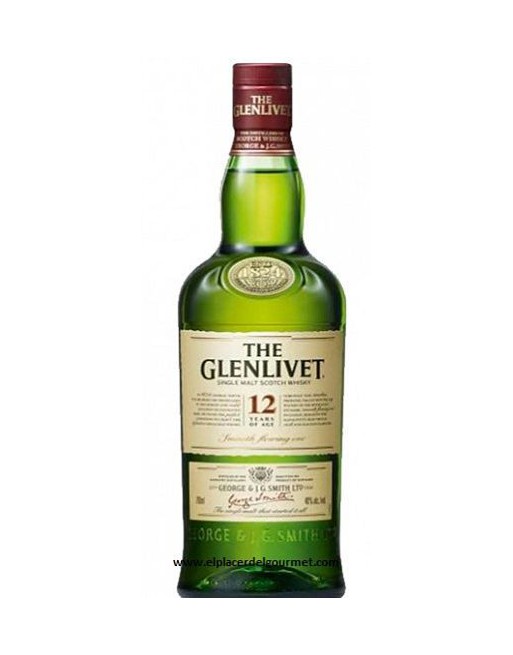 THE SCOTCH WHISKY 70CL GLENLIVET 12 YEARS.