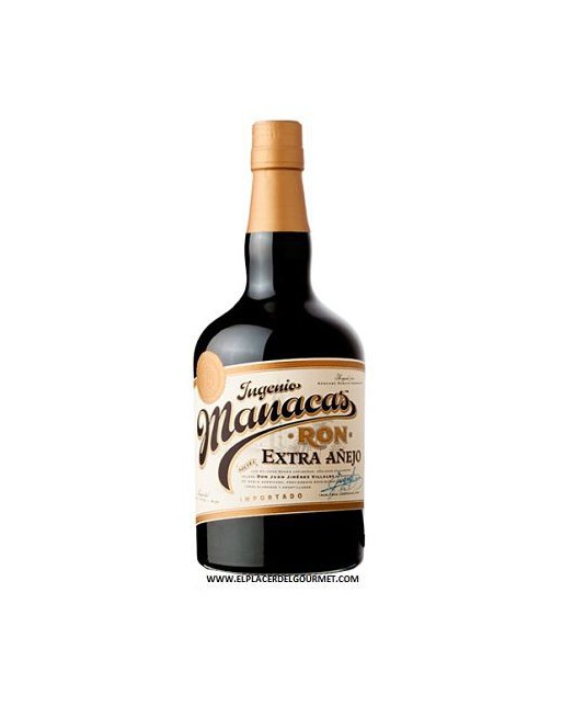 RON INGENIO MANACAS EXTRA AÑEJO 70CL.